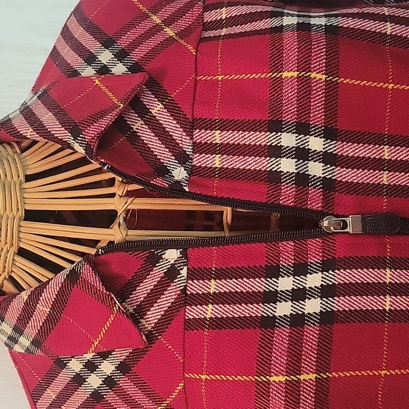 Vintage Halmonde Petites Plaid Jacket - Picture 2 of 8